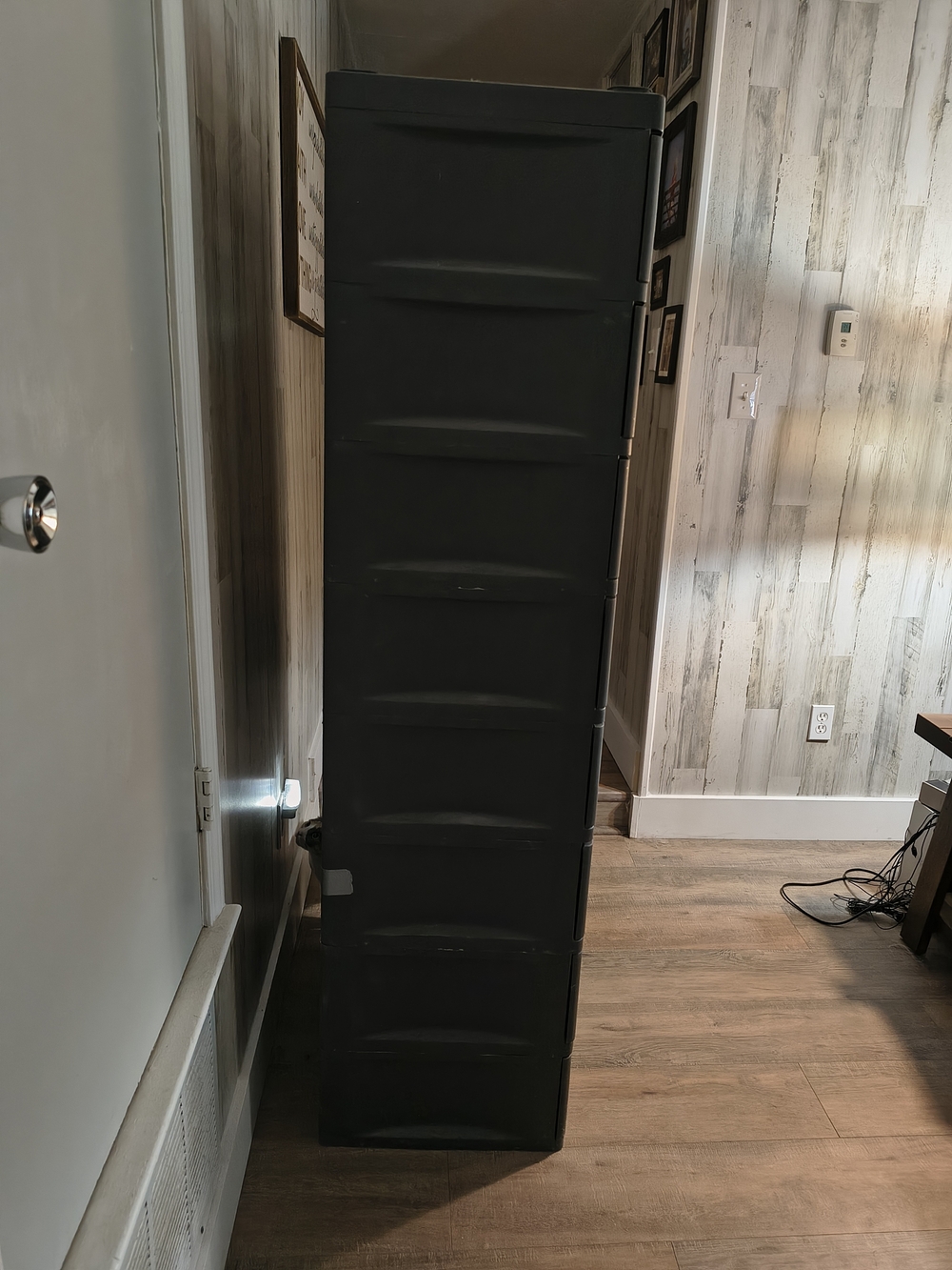 Stackable 8-Drawer Plastic Storage Tower - Gray - Picture 2 of 6